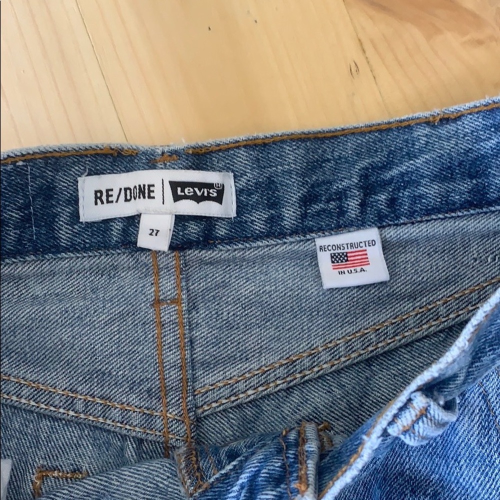 RE/DONE DENIM SHORTS! - Picture 3 of 4